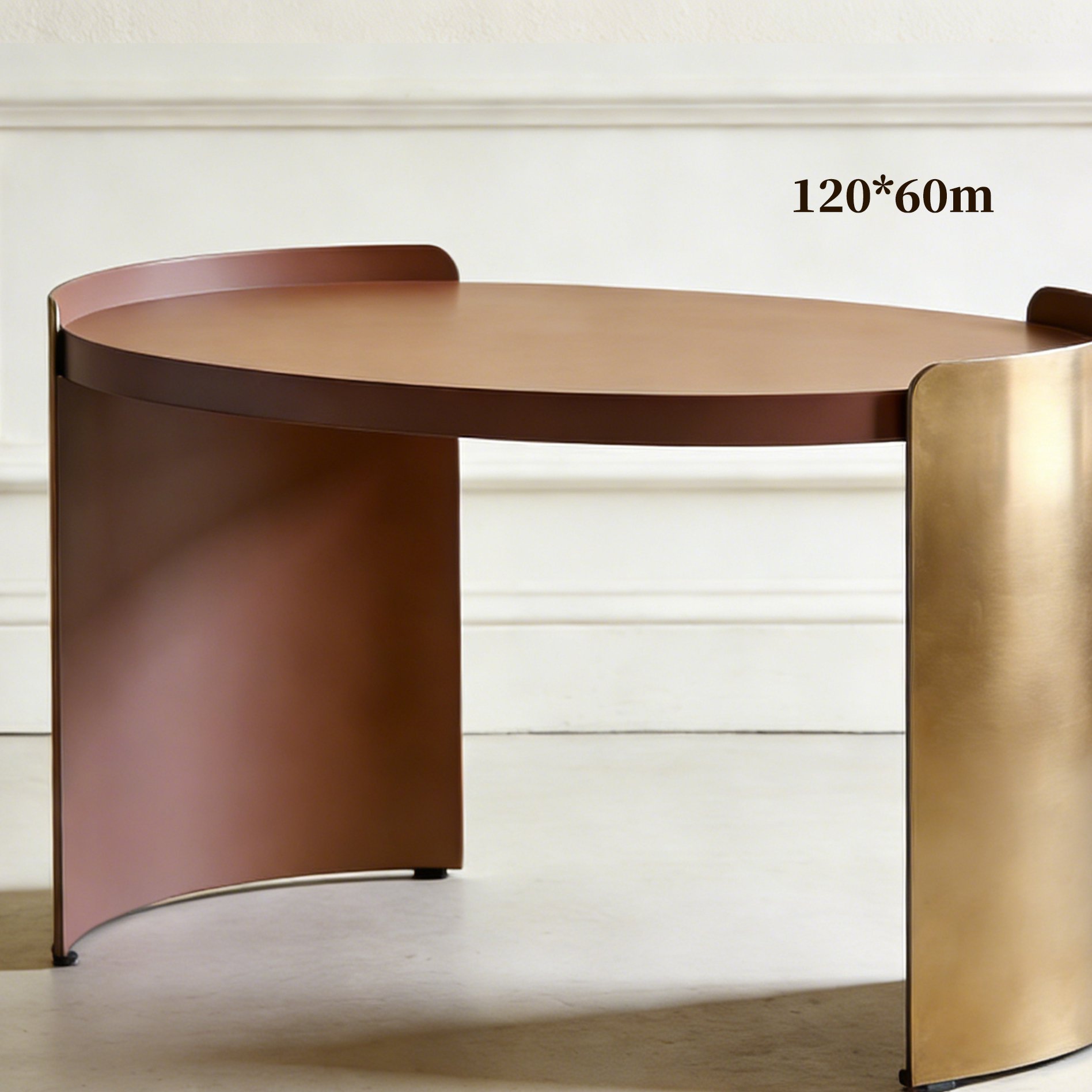 โต๊ะกลางห้องนั่งเล่นสีขาวเรียบหรู