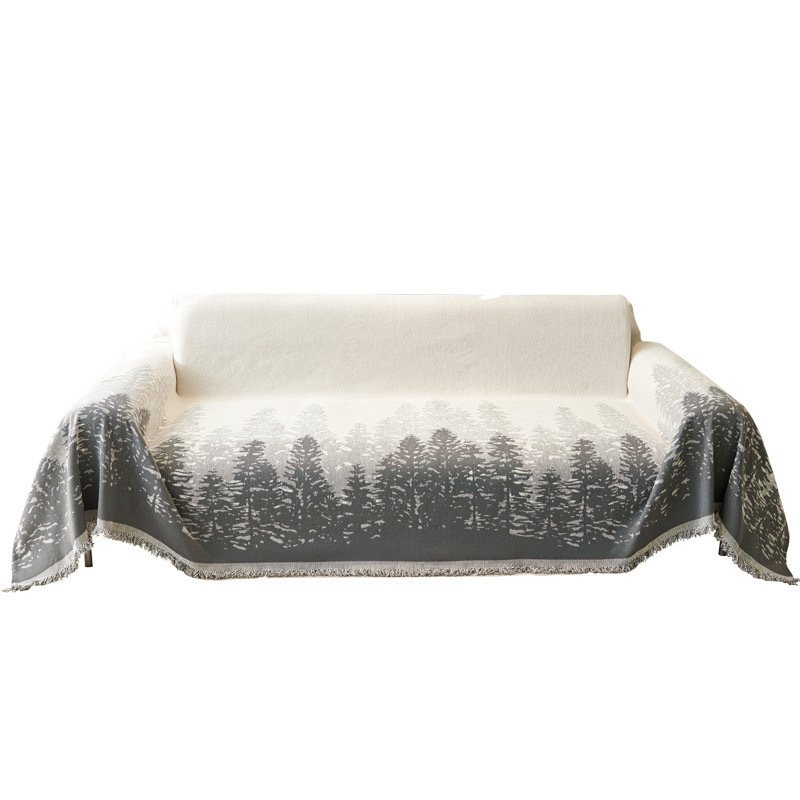 シニールの四季折々のソファタオル