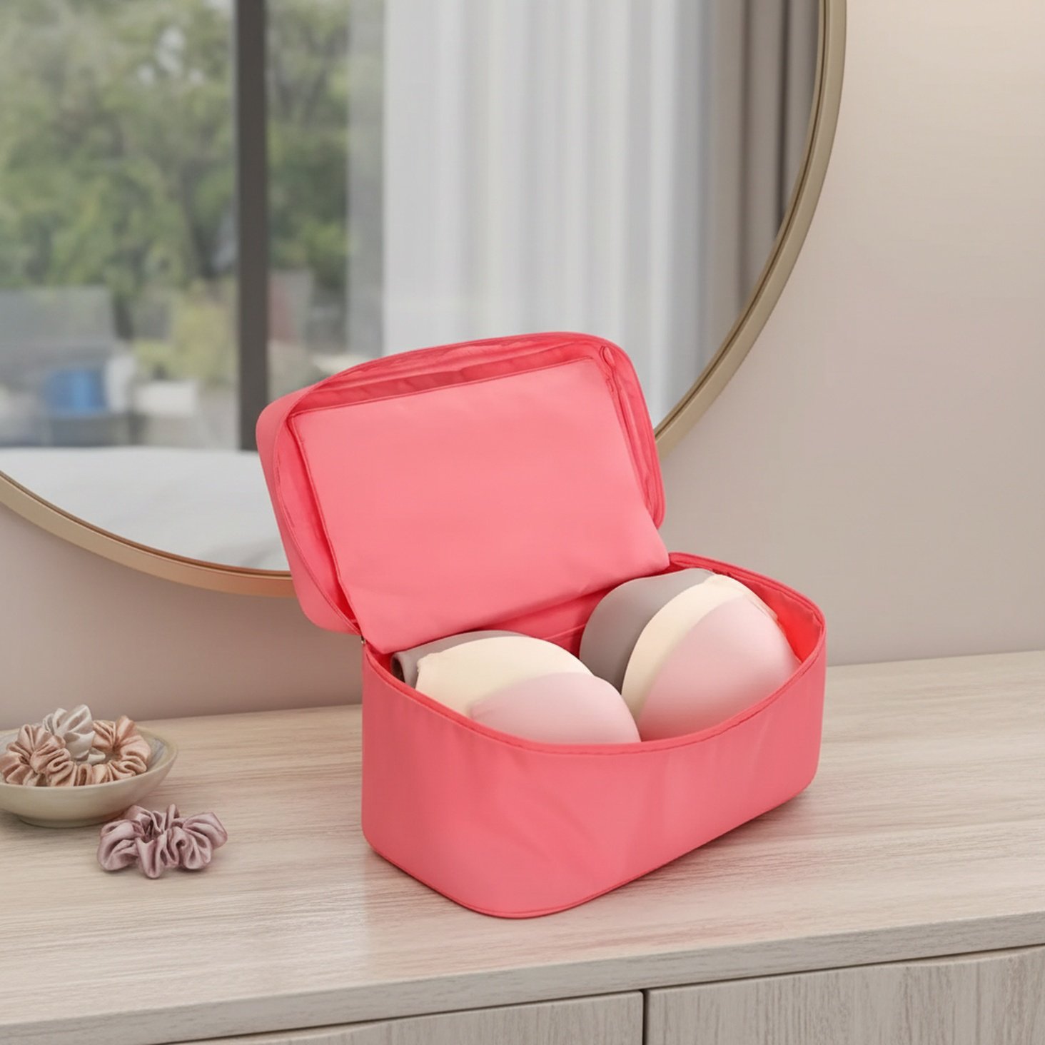 Bolsa de almacenamiento portátil para ropa interior de viaje