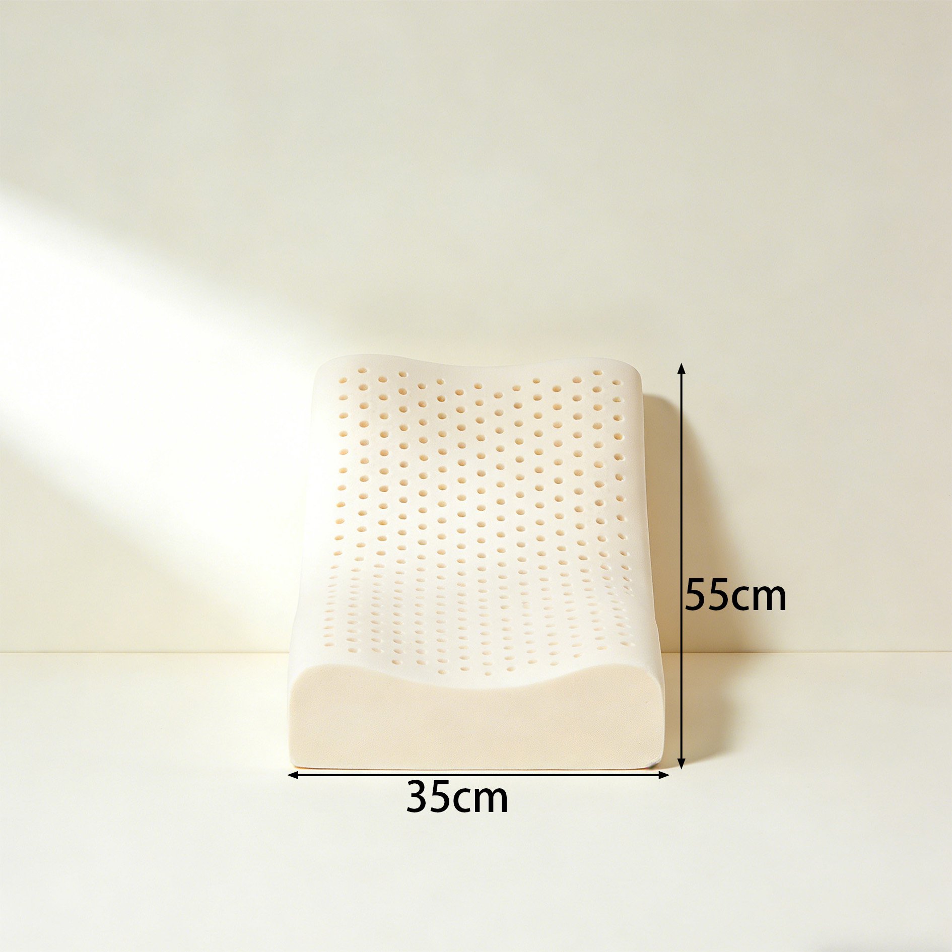 통기성이 뛰어난 천연 라텍스 베개