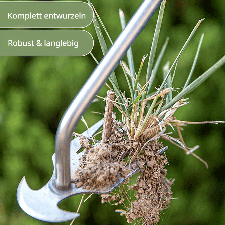 Garten Unkrautstecher Kit aus Metall für Bauernhof und Garten