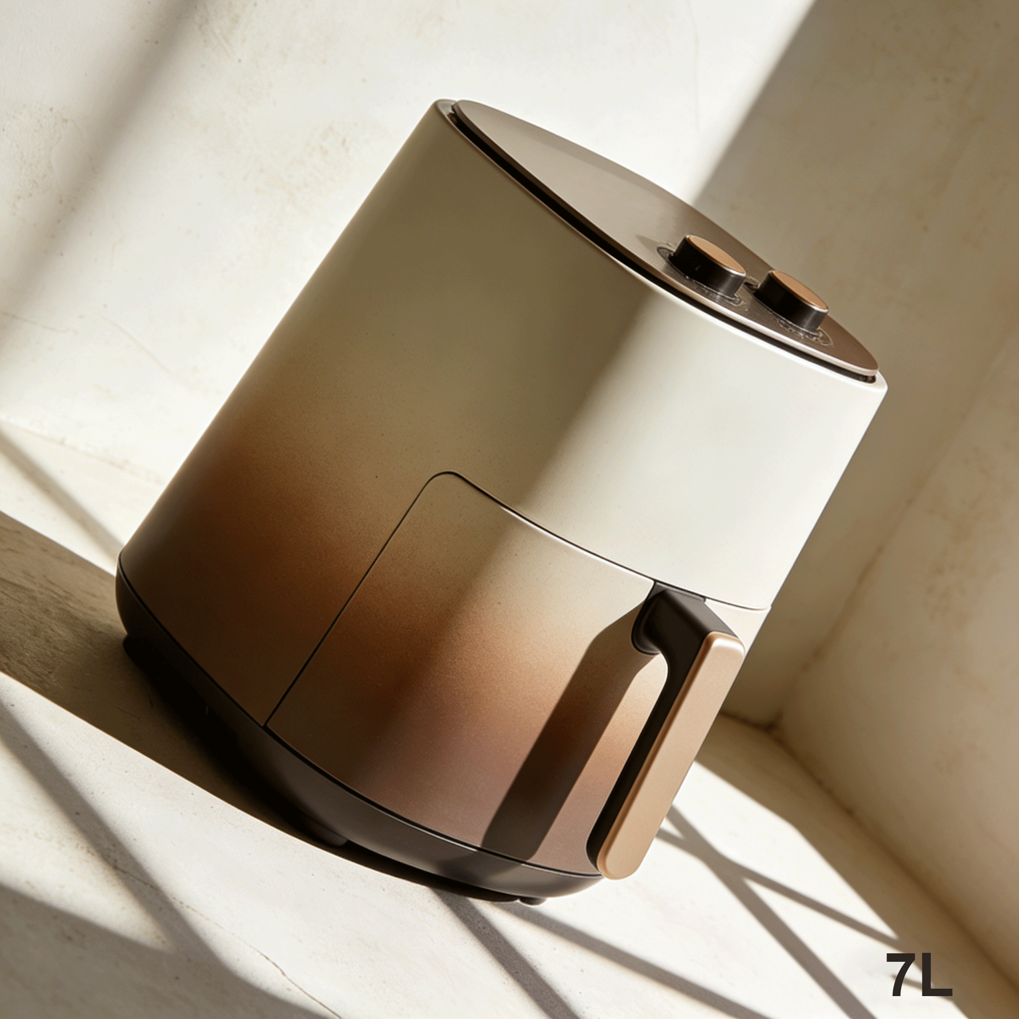 エアフライヤーで調理したヘルシーな揚げ物