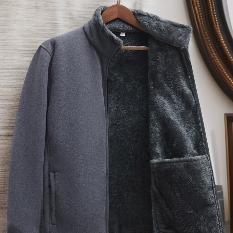 도톰한 양면 축열 기모 맨투맨 남성용