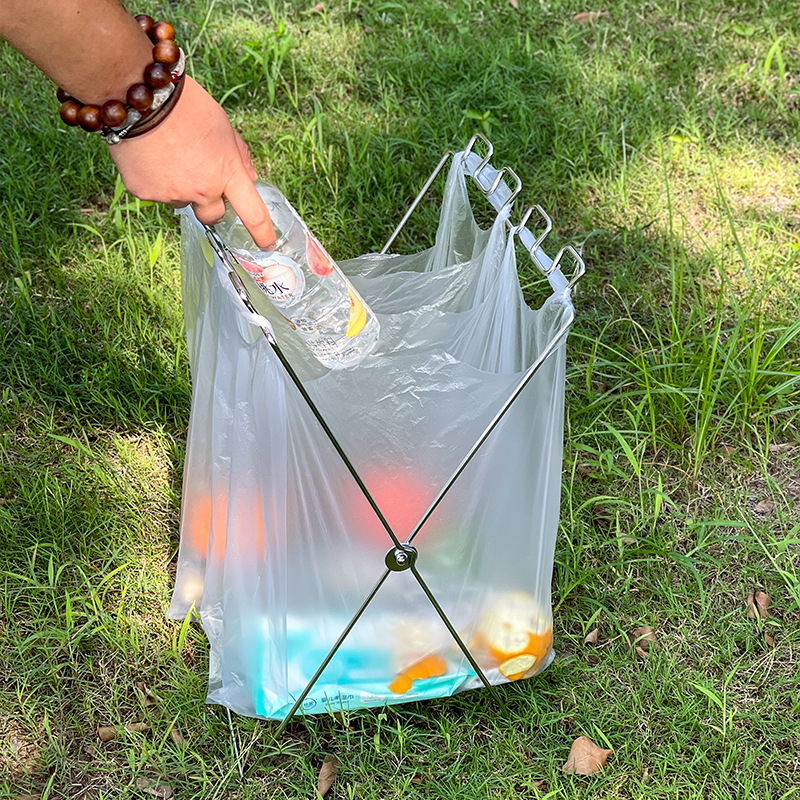 Faltbarer Outdoor-Müllsackständer