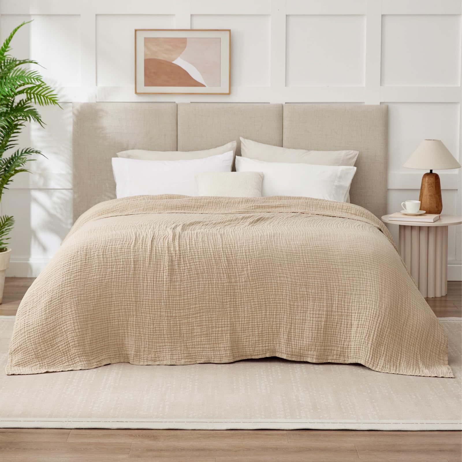 Lightweight summer bedding blanket