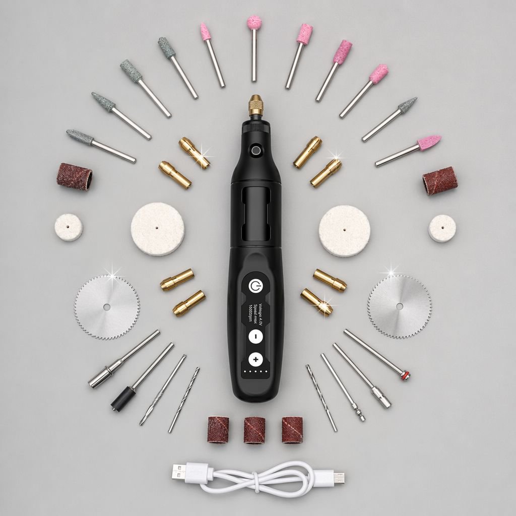 Multifunktionaler Wiederaufladbarer Stift-Mini-Schleifer