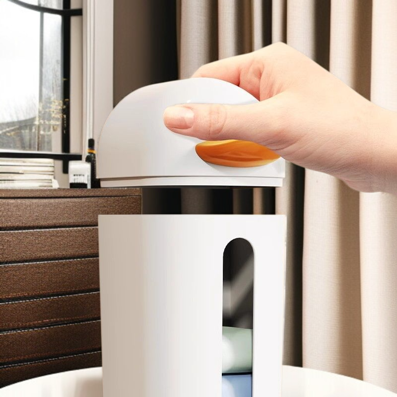 게으름뱅이 수납함 벽에 걸린 모습