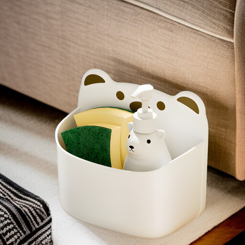 クリエイティブ漫画デザインのティッシュボックス正面画像