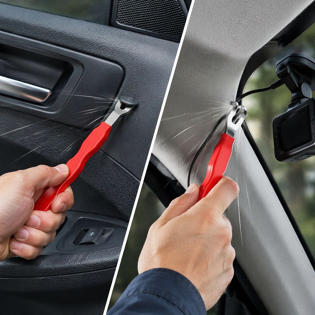 Cross-border automotive wiring harness clips, connectors, pry bar, wire cutters, combination tools, 