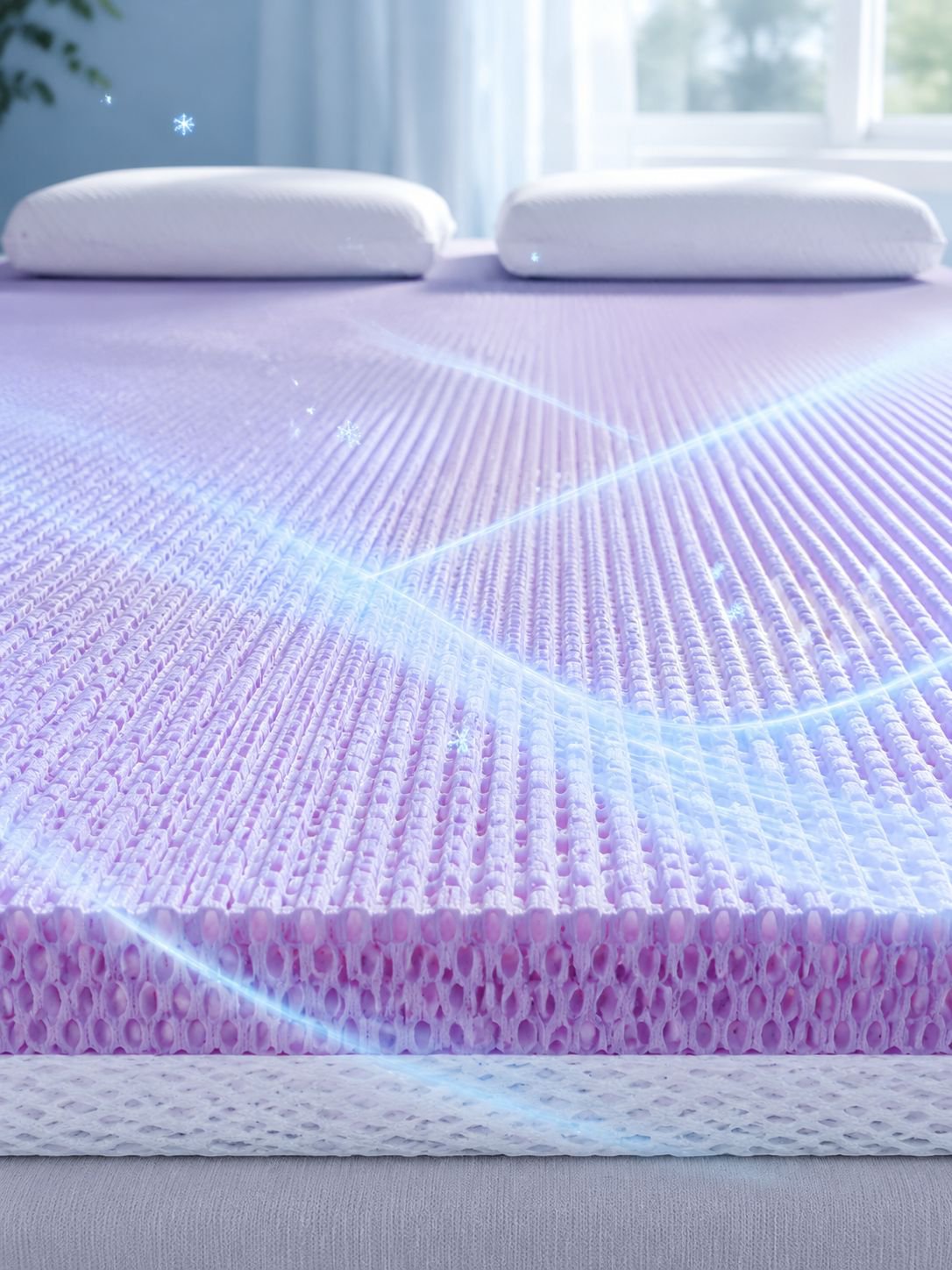 Gel memory foam mattress cover for student dormitory