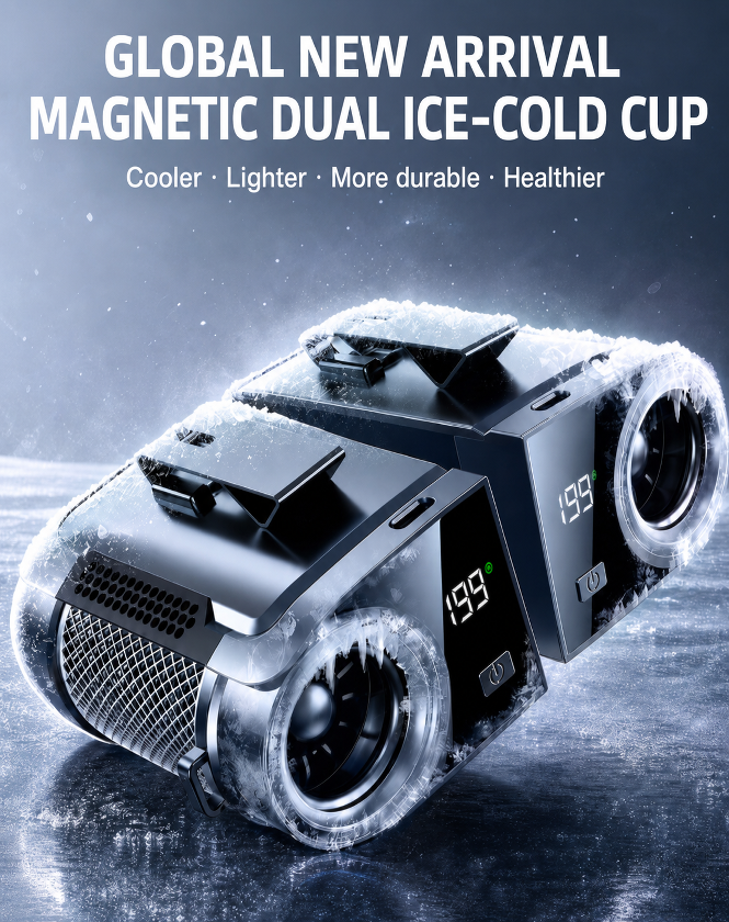 Lightweight clip-on fan for outdoor activities
