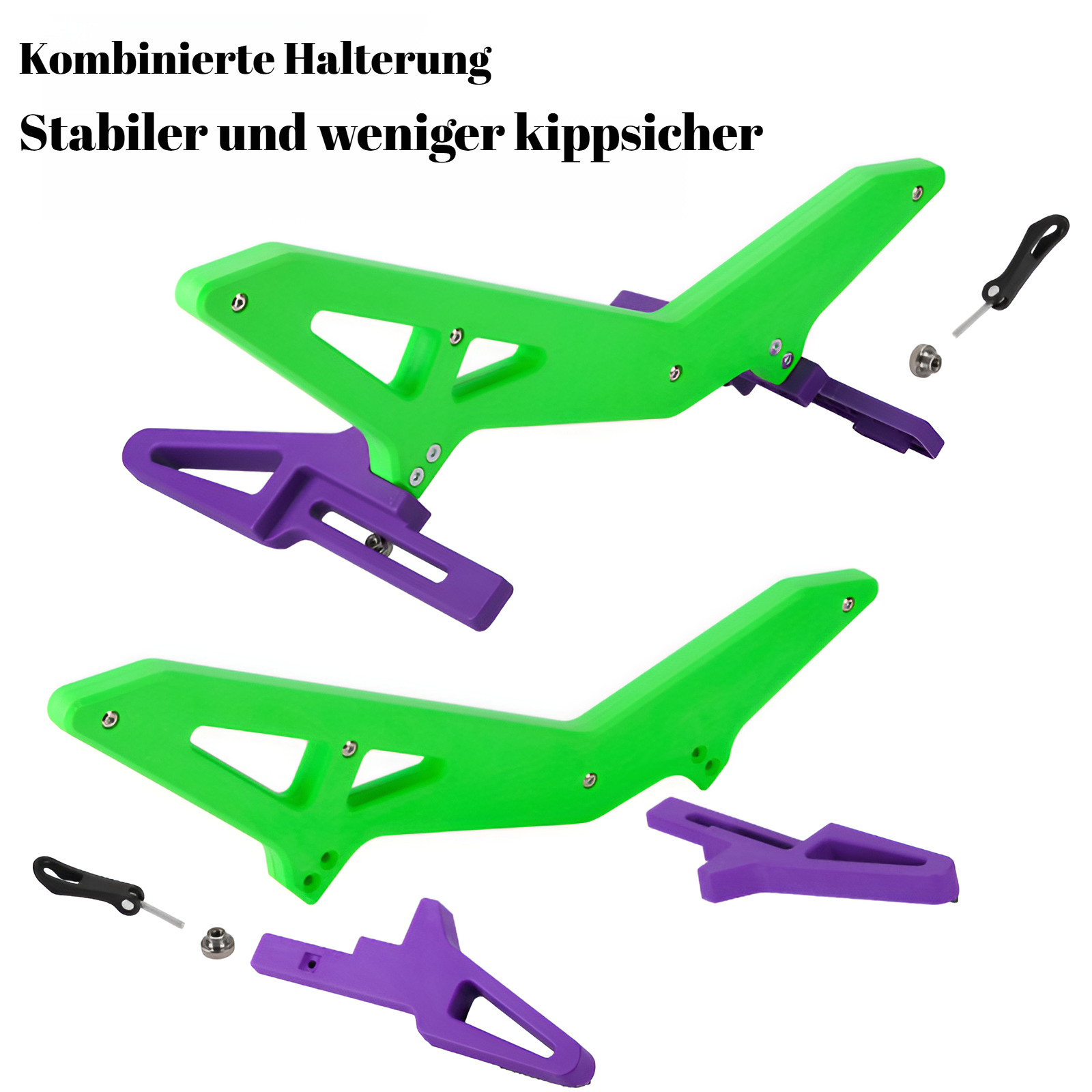 Verstellbarer Fahrradständer für Straße und Gelände