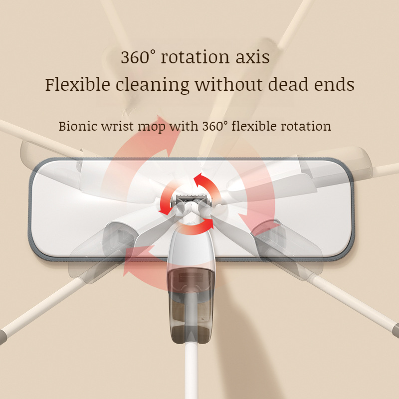Household Wet-and-Dry Spray Mop