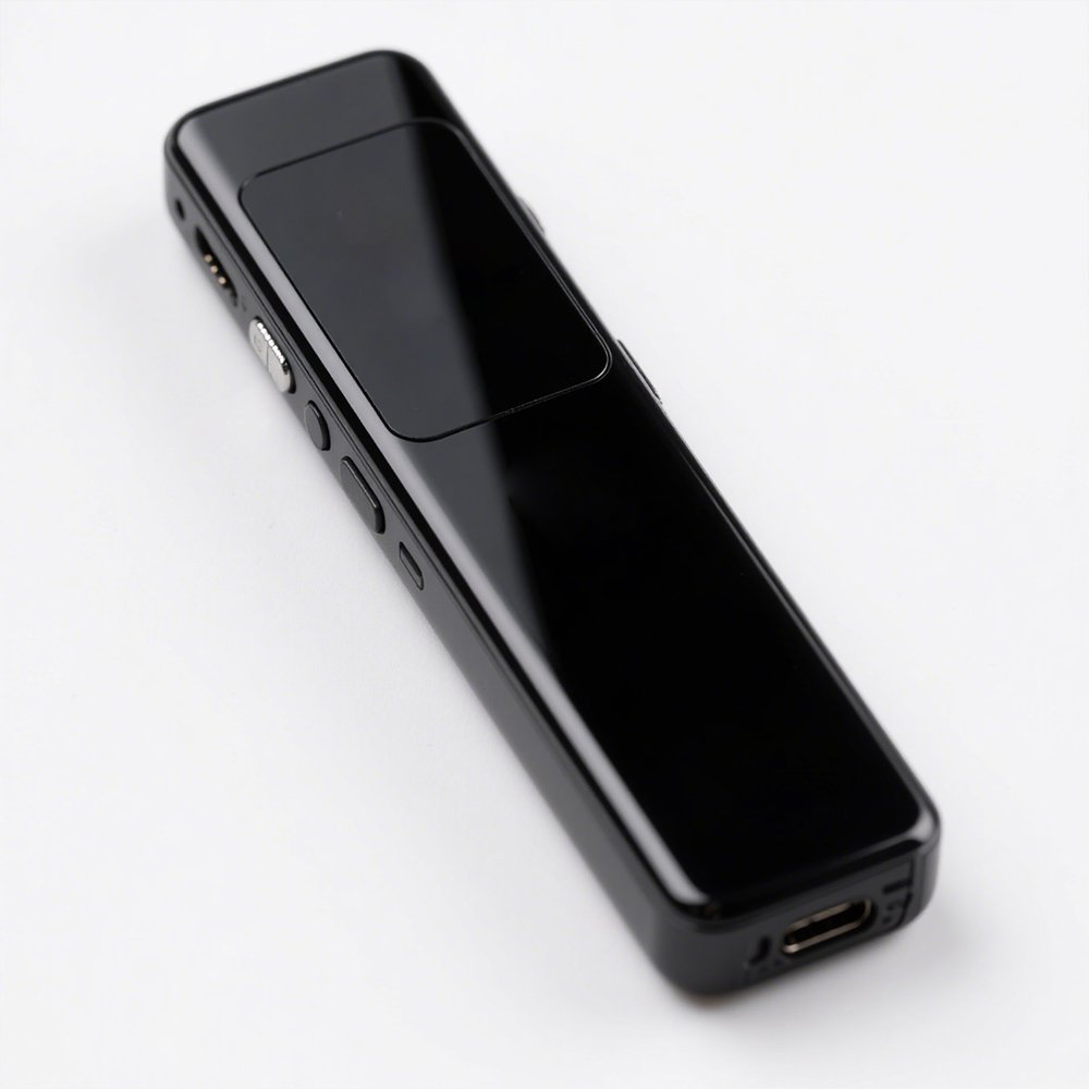 Vysoce účinný hliníkový hlasový záznamník – elegantní design