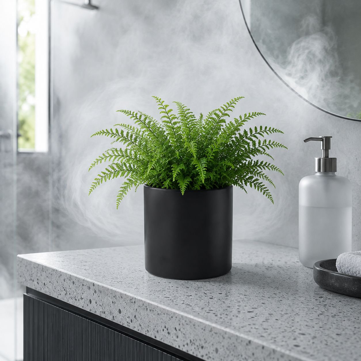 Colorful ceramic home planter for modern interiors