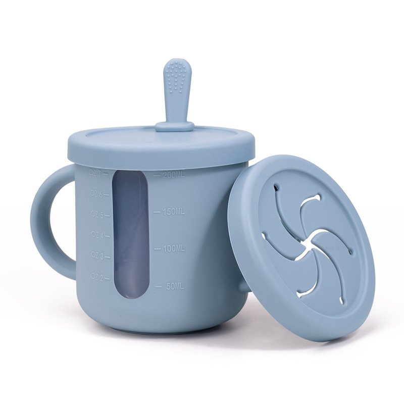 Food-grade transparent silicone cup