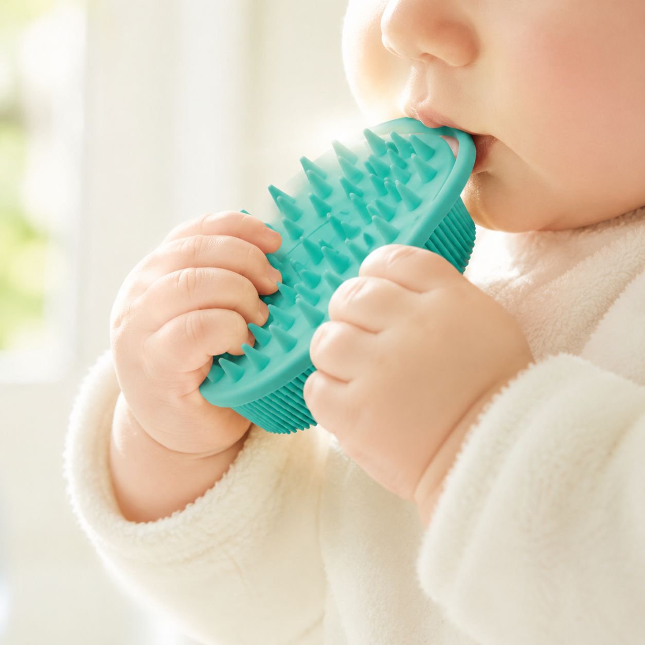 Taktilbürste für sensorisches Integrationstraining von Babys