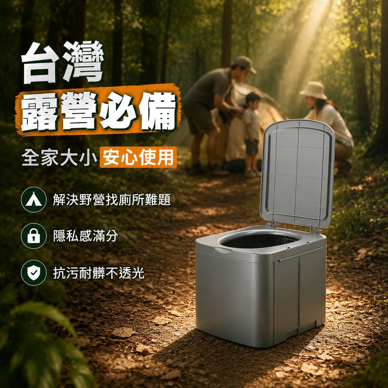 成人車載馬桶便攜摺疊坐便器戶外露營馬桶