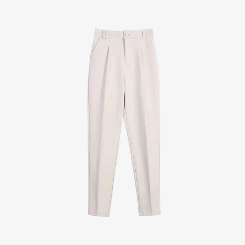 スモールレッグデザインのレディースパンツ