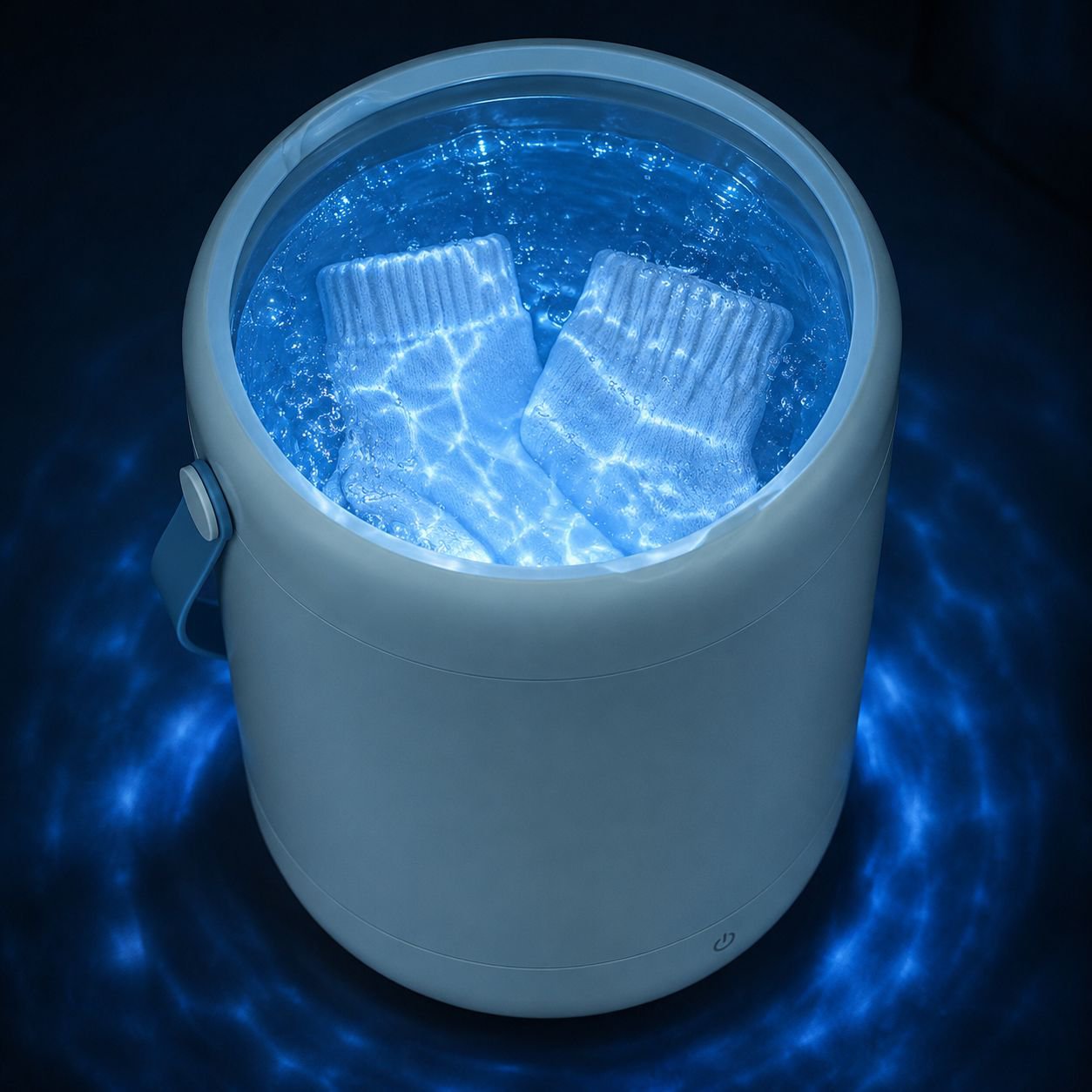 Compact smart washing machine for small apartments