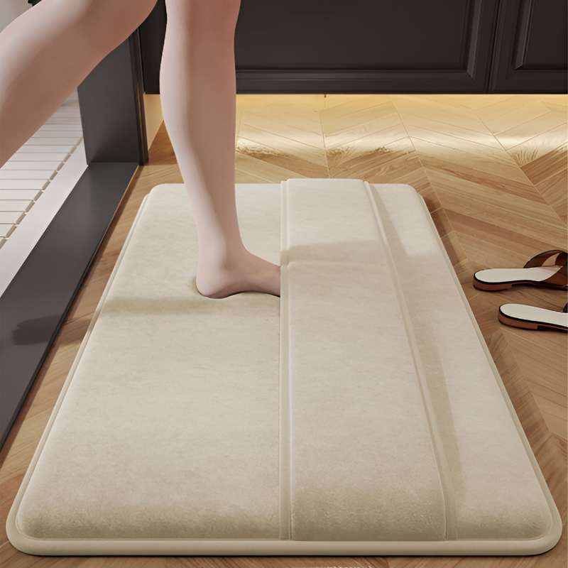 Thick memory cotton anti slip foot pad