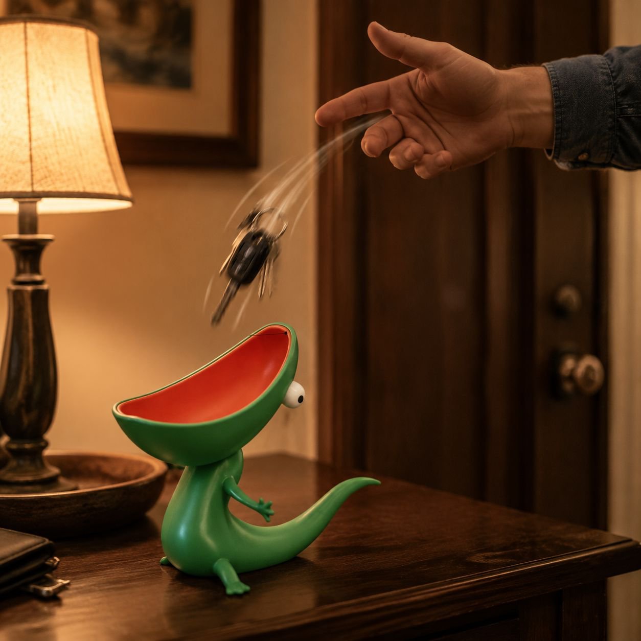 3D Printed Lizard Soap Box