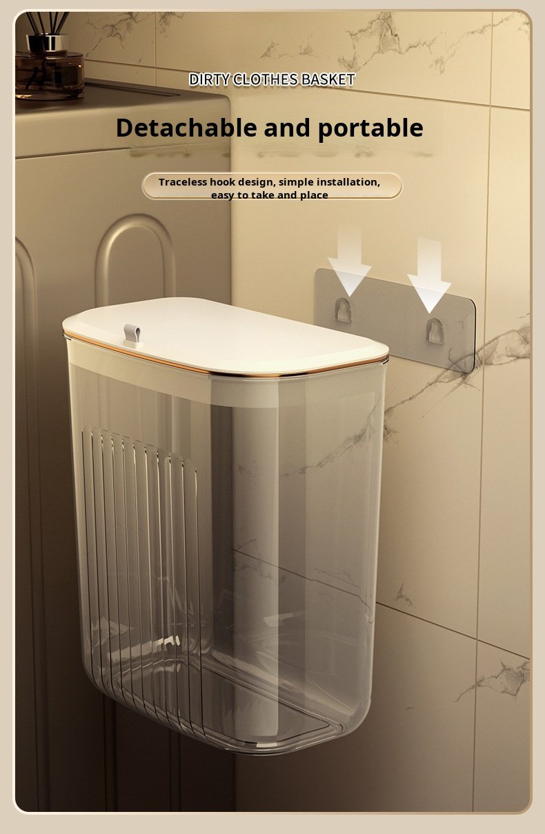 Multipurpose waterproof basket for bathroom and laundry storage