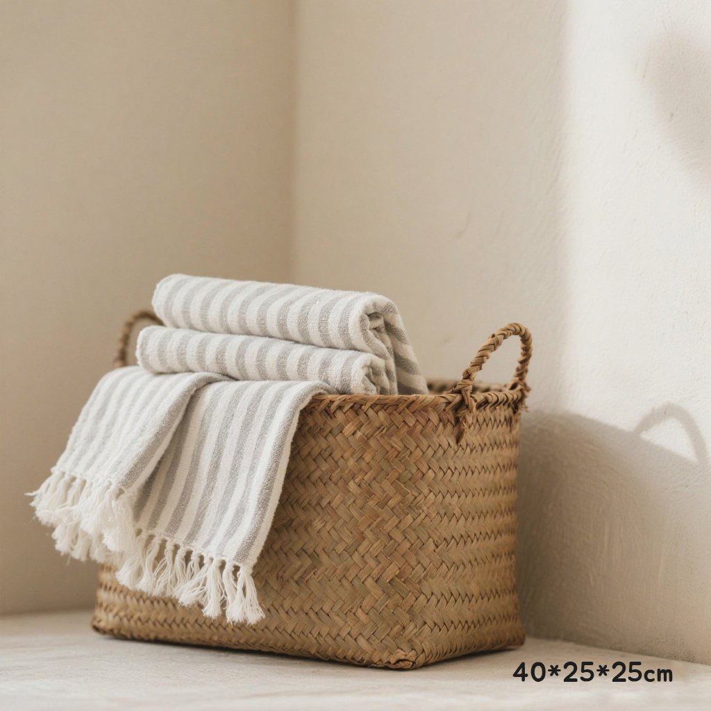 다양한 공간에 어울리는 대나무 바구니