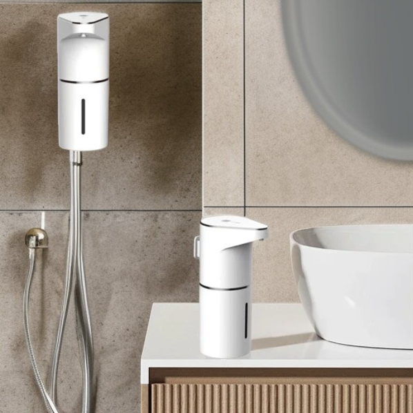 Dispensador automático de espuma para jabón líquido