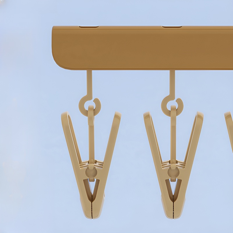 Tendedero de ropa con pinzas multiusos