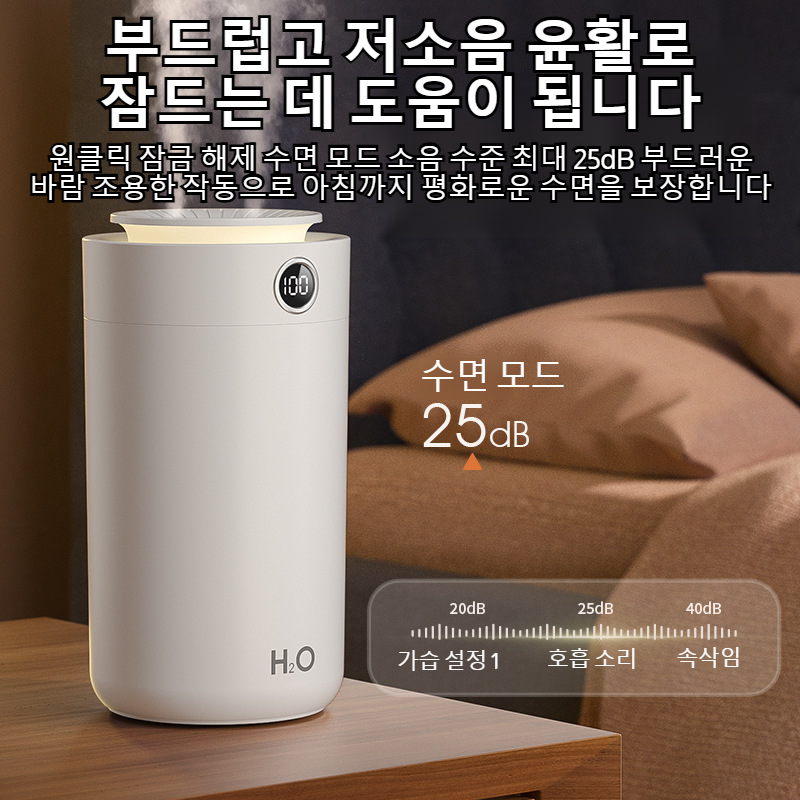 Usb 듀얼 스프레이 가습기 가정용 사무실 가습 스프레이 무음 대용량 가습기 침실 수분 신기