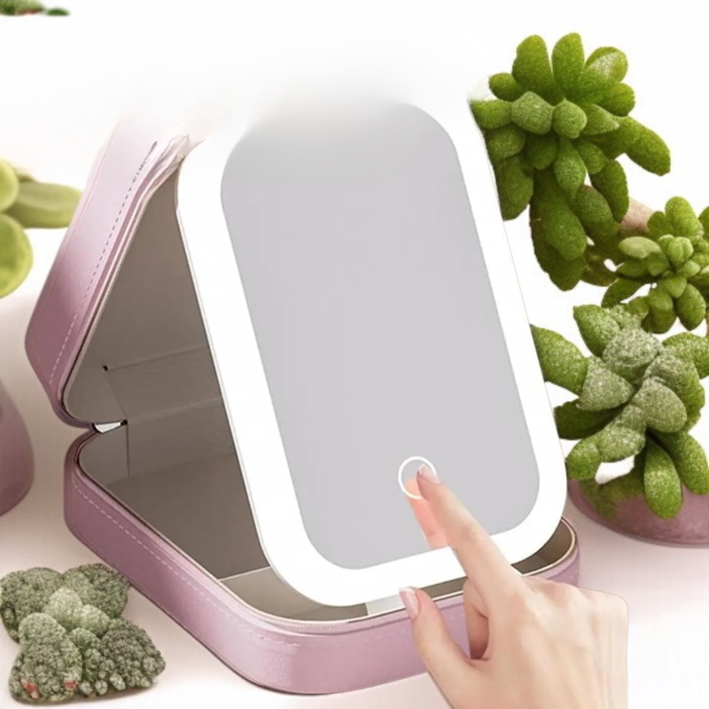 小型で持ち運び便利な化粧ケース