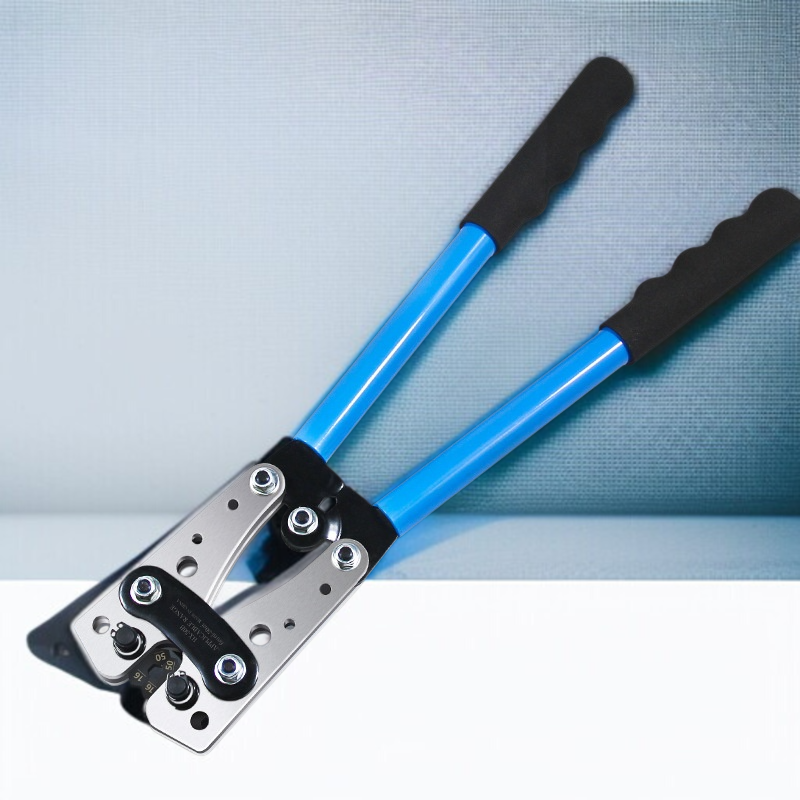 冷圧端子クランプの使用例