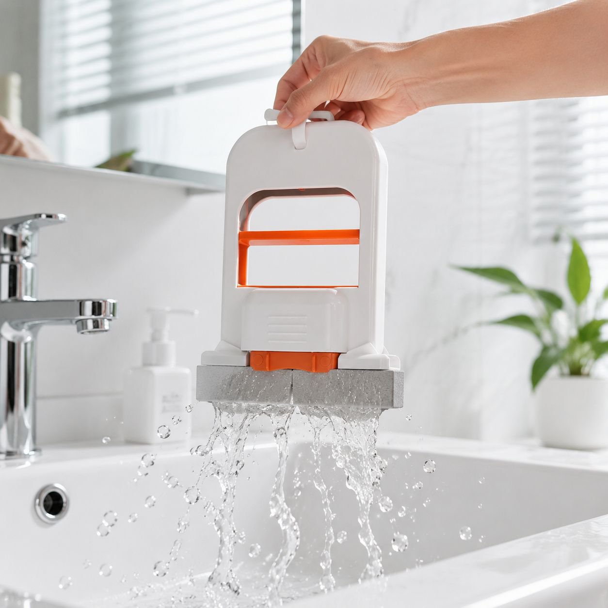 Mini balai à colle intérieur, pas de lavage à la main