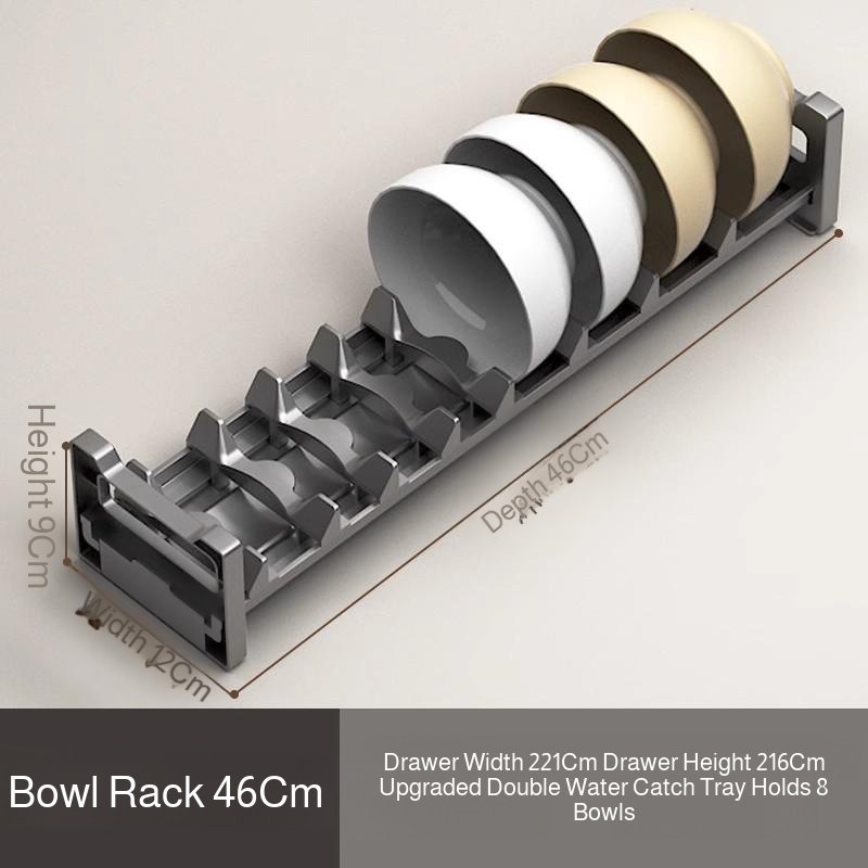 Kitchen drawer divider cabinet dish storage rack bowl and chopsticks plate storage box cutlery dish 