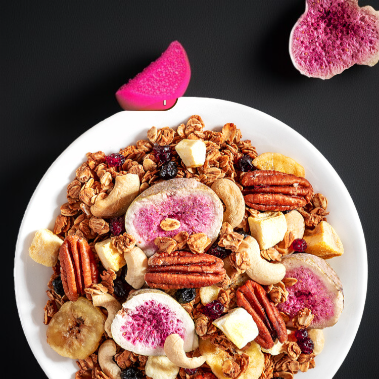 바다소금 코코아 홍차 무화과 견과류 구운 오트밀