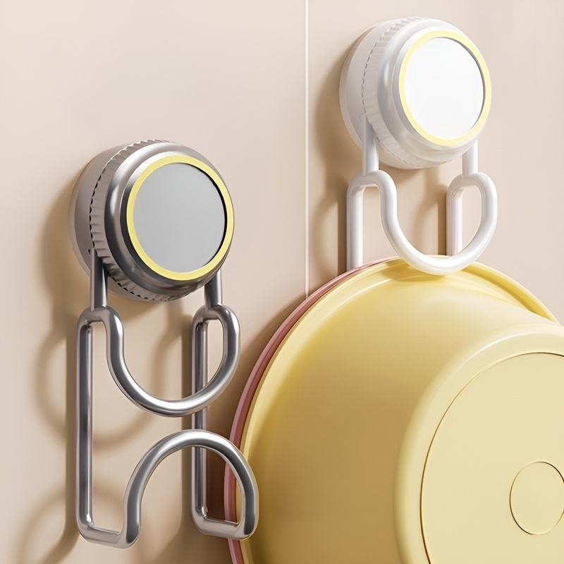  펀치프리 화장실 벽걸이 수납 선반