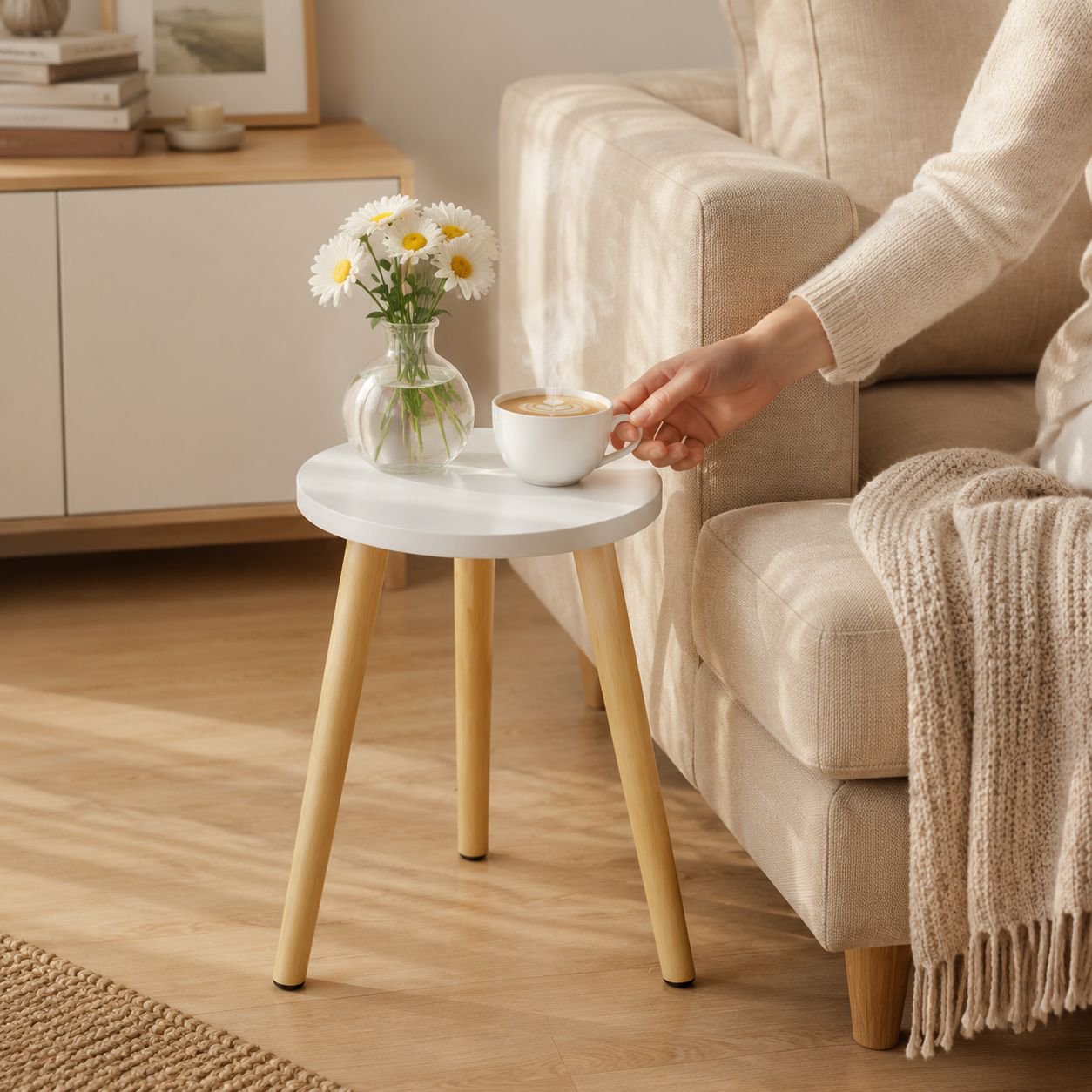 Fashion Home Decoration Coffee Table Sofa Side Table Balcony Table