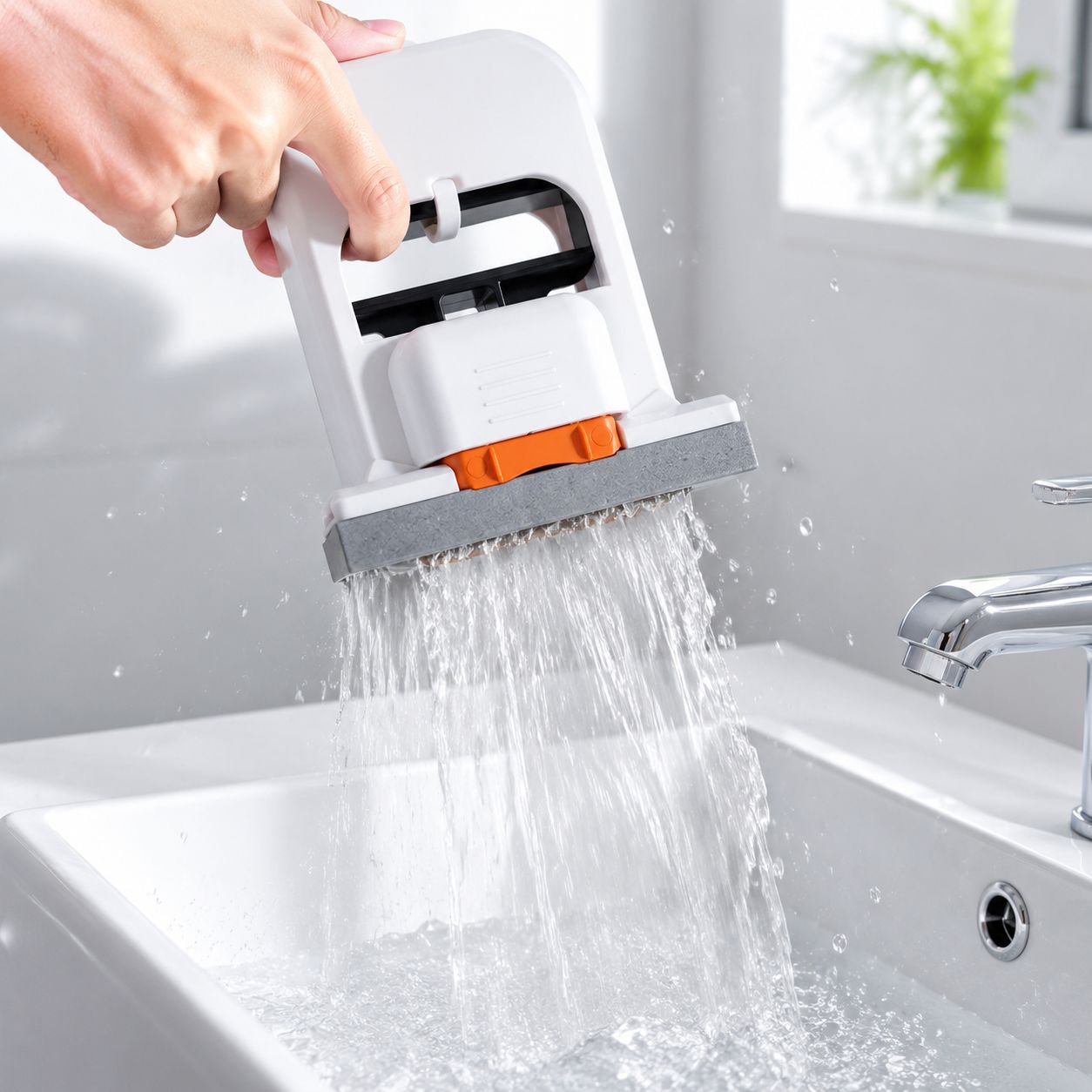 Outil de nettoyage sans lavage manuel