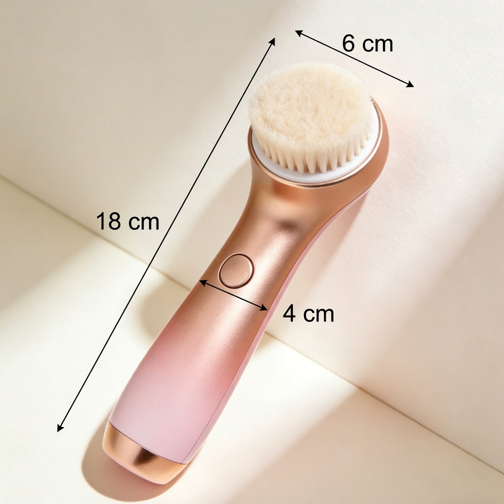 Resultados antes y después de usar el dispositivo facial