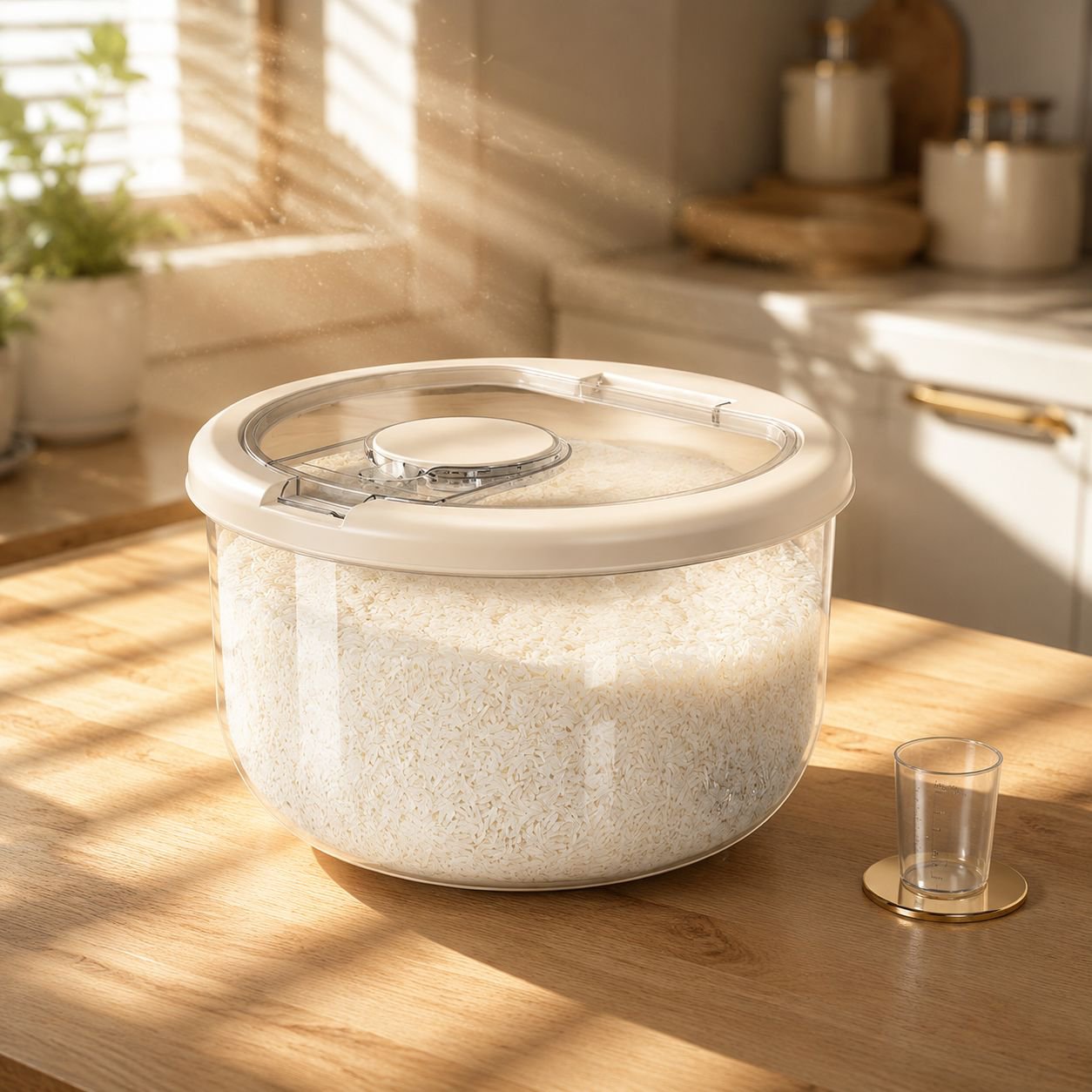 Household Airtight Insect-Proof Moisture-Proof Rice and Flour Storage Box