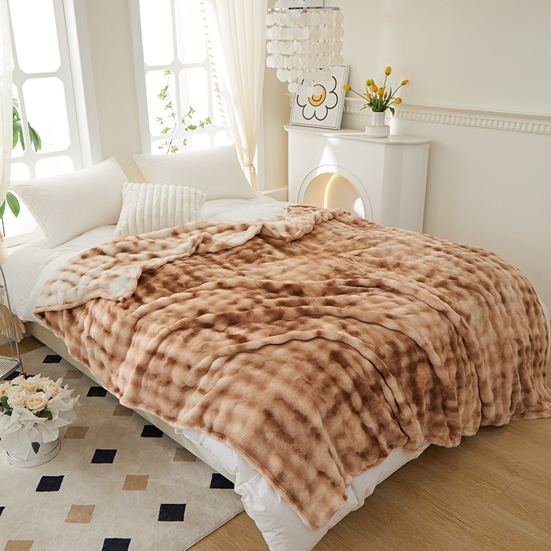 토끼털 다용도 담요