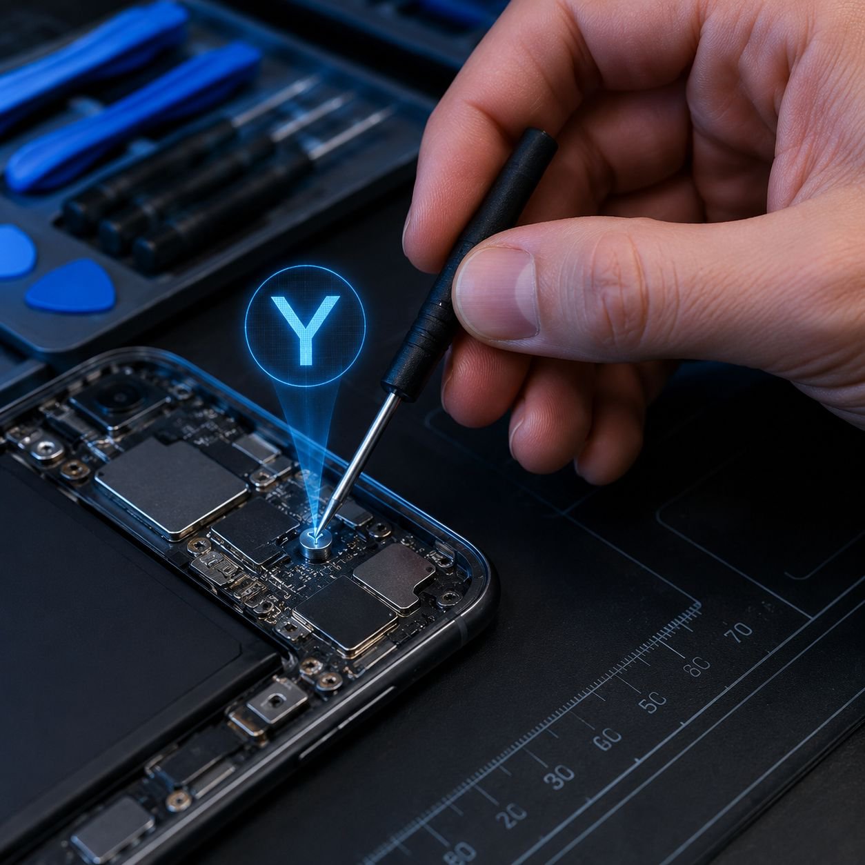 Versatile toolkit for electronics and phone disassembly