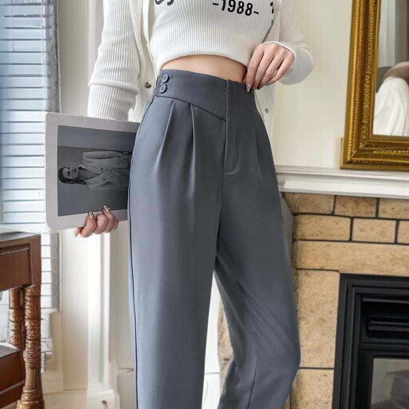 캐주얼 처짐 무바지 정장바지 스타일링