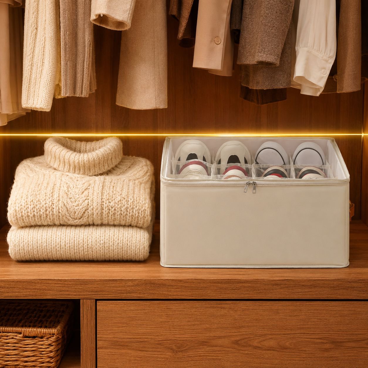 Boîte de rangement pour chaussures