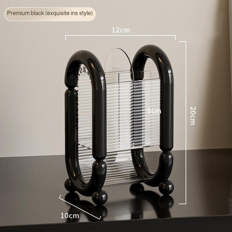 Light luxury minimalist makeup brush storage tube dressing table desktop eyebrow pencil brush storag