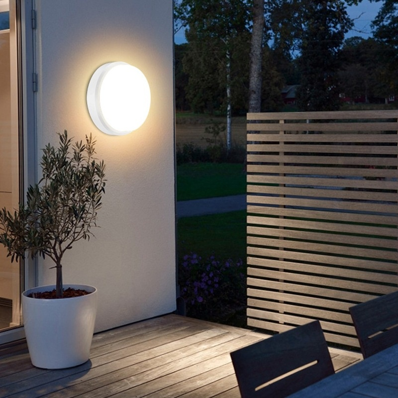 Waterproof Oval LED Ceiling & Wall Light for Bathroom and Balcony