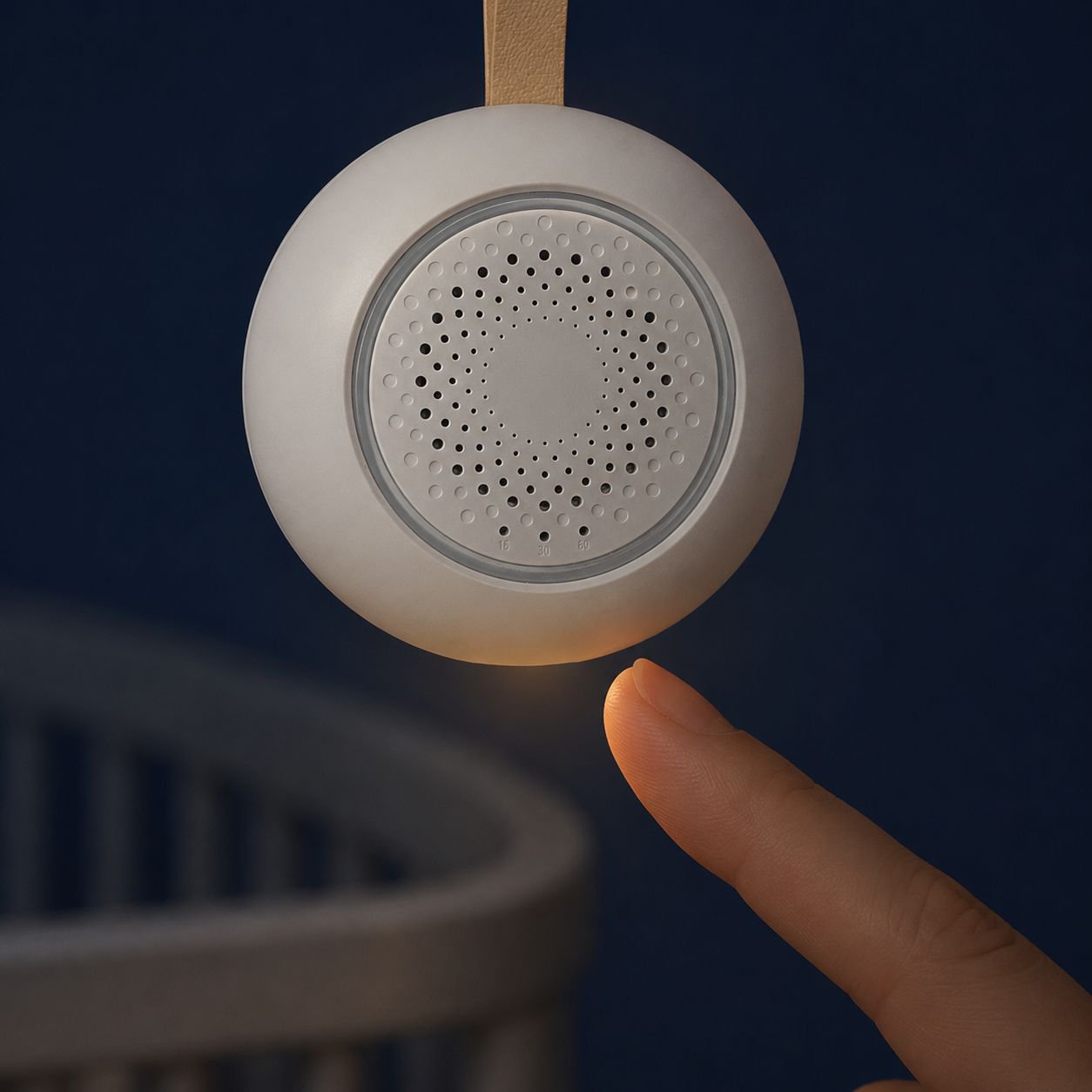White noise machine for calming babies