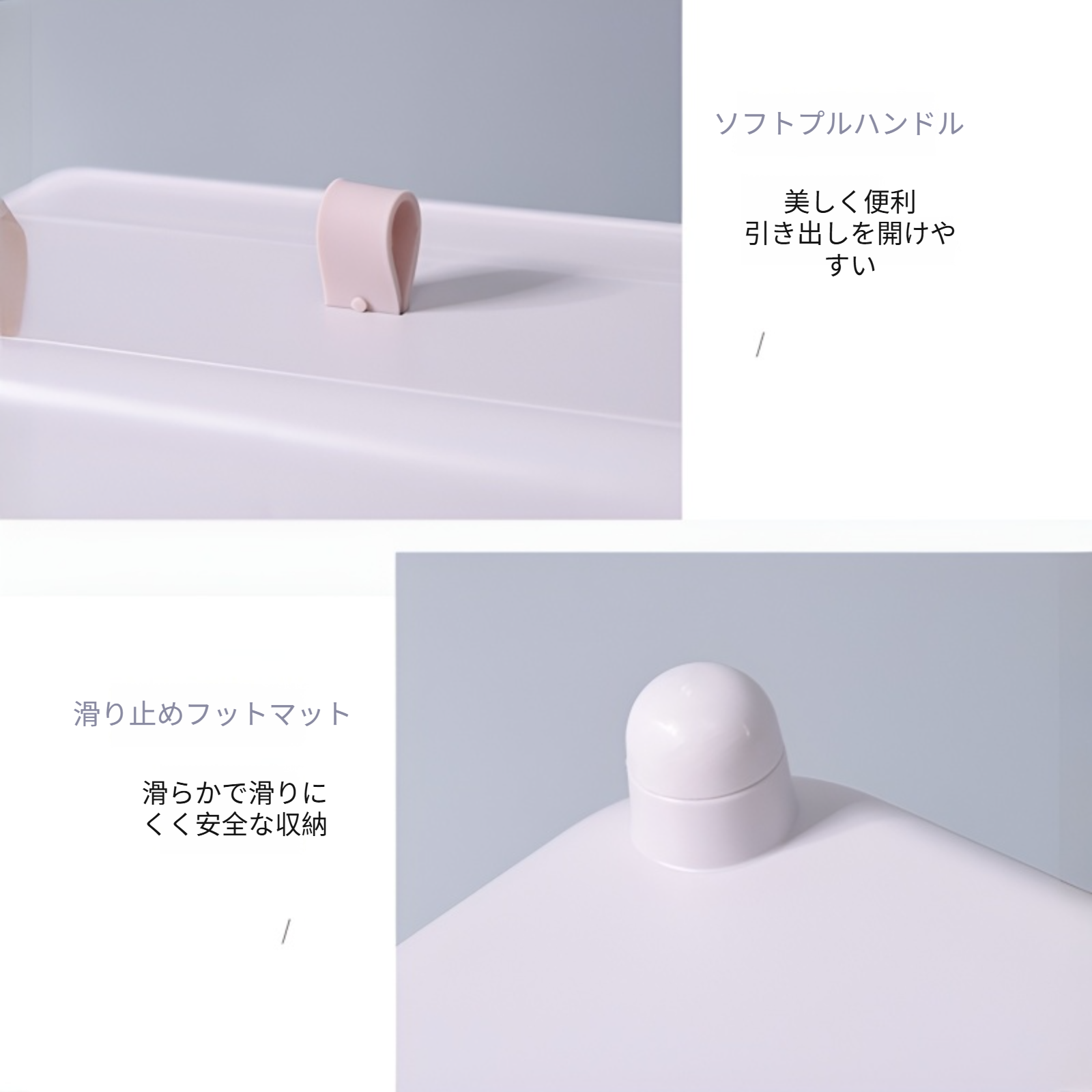 シンプルな卓上プラスチック製化粧品収納ボックス。防塵性と機能性を兼ね備えた、クリエイティブなメイクアップオーガナイザーです。