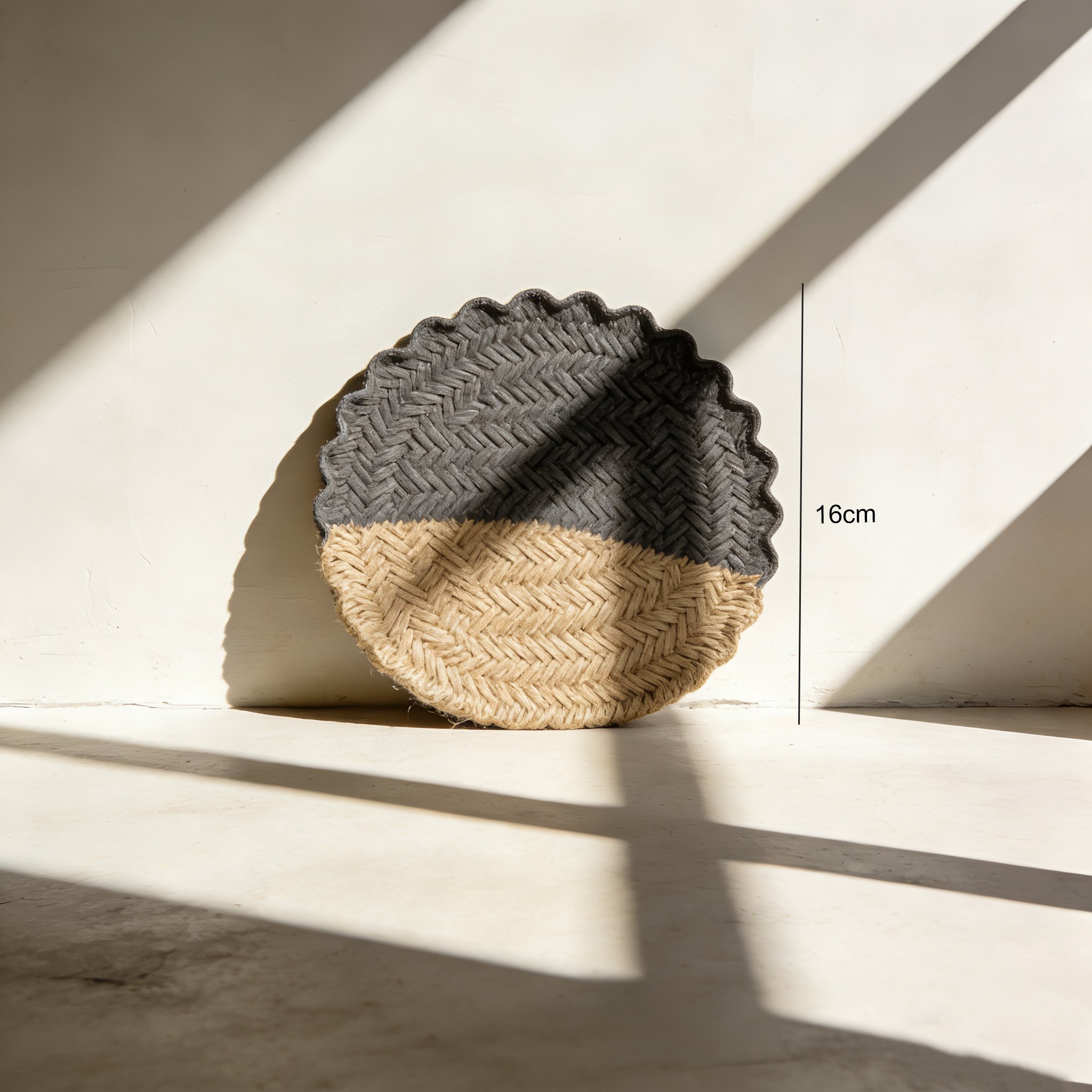 Manteles individuales de yute en decoración de comedor